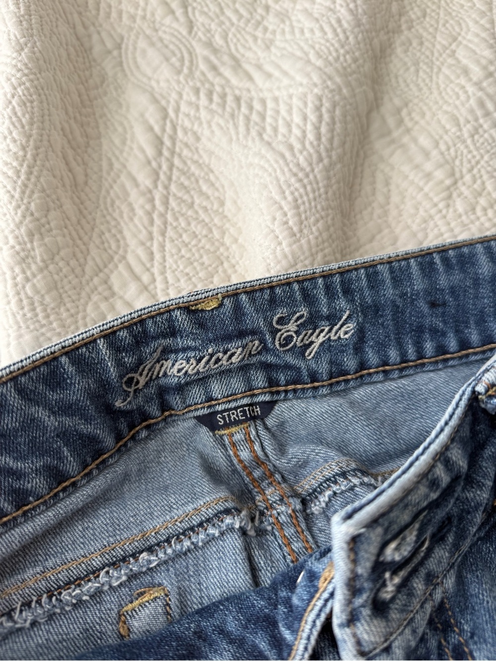 American Eagle Outfitters Blue Stretch Jeans